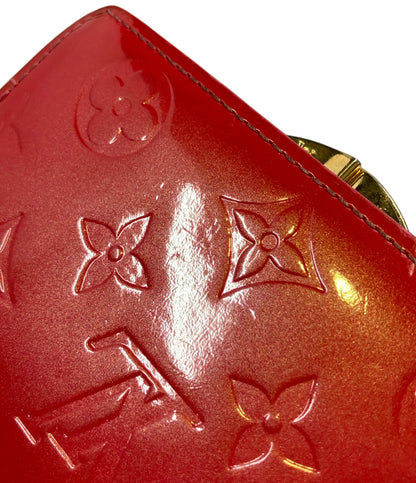 LOUIS VUITTON 二つ折り財布 がま口 ポルトフォイユ ヴィエノワ ヴェルニ M9141F レディース ルイ・ヴィトン