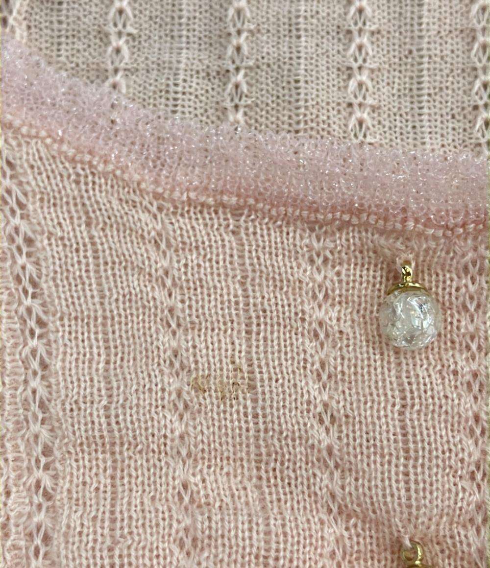 LOUIS VUITTON 長袖ニット カーディガン アンサンブル レディース SIZE S ルイ・ヴィトン