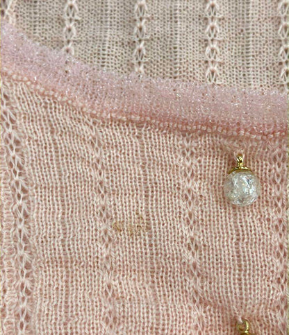 LOUIS VUITTON 長袖ニット カーディガン アンサンブル レディース SIZE S ルイ・ヴィトン