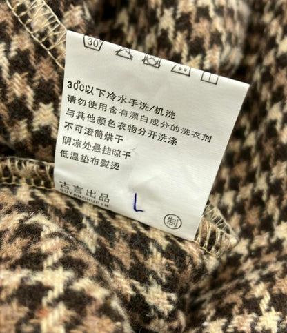 シャツジャケット 千鳥格子 メンズ SIZE XL (XL) GUYAN