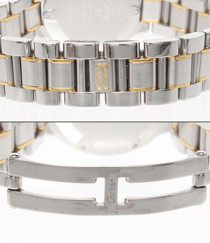 Cartier 腕時計 マスト 21 ヴァンティアン クオーツ シルバー 1340 レディース カルティエ