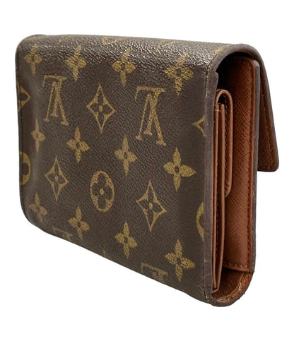 ルイ・ヴィトン 三つ折り財布 パスケース付き ポルトトレゾール エテュイ パピエ モノグラム M61202 レディース LOUIS VUITTON