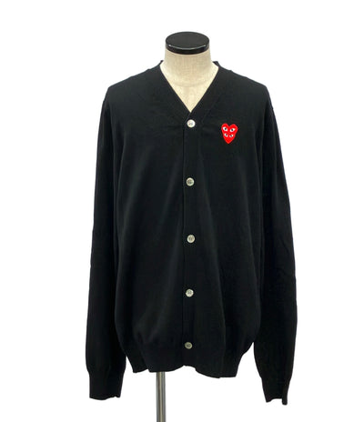 PLAY COMME des GARCONS 長袖カーディガン メンズ SIZE XXL プレイコムデギャルソン