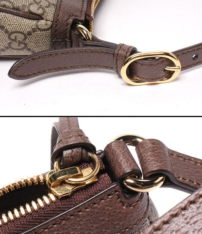 美品 GUCCI ハンドバッグ ショルダーバッグ 肩掛け GGスプリーム 735145 213317 レディース グッチ