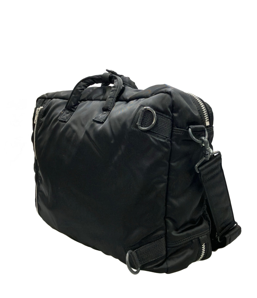 PORTER ポーター リック　ショルダーバック3WAY ブリーフケース 黒 TIME（PORTER） ポーター PORTER 3wayブリーフケース ショルダーバッグ