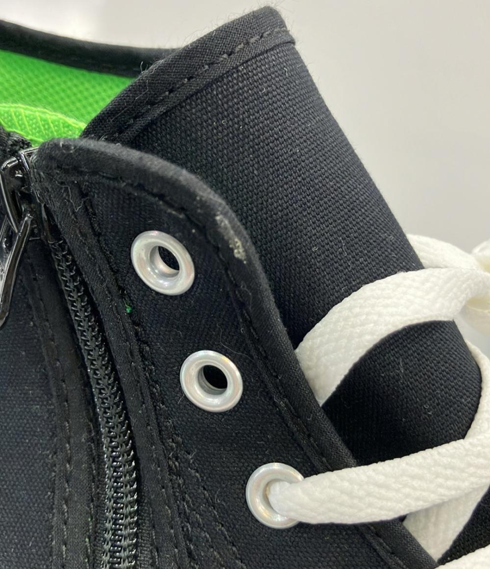 美品 CONVERSE ハイカットスニーカー サイドジップ キッズ SIZE 22.0 (M) コンバース