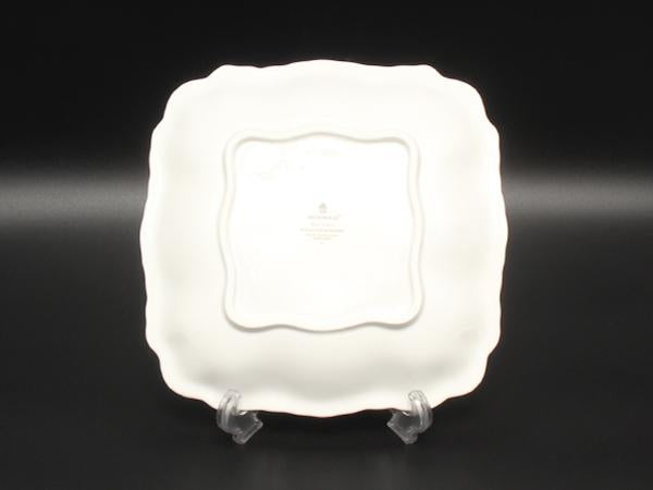 美品 WEDGWOOD スクエアディッシュ 皿 22cm ワイルドストロベリー ウエッジウッド