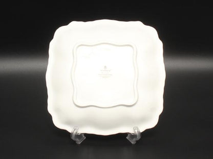 美品 WEDGWOOD スクエアディッシュ 皿 22cm ワイルドストロベリー ウエッジウッド