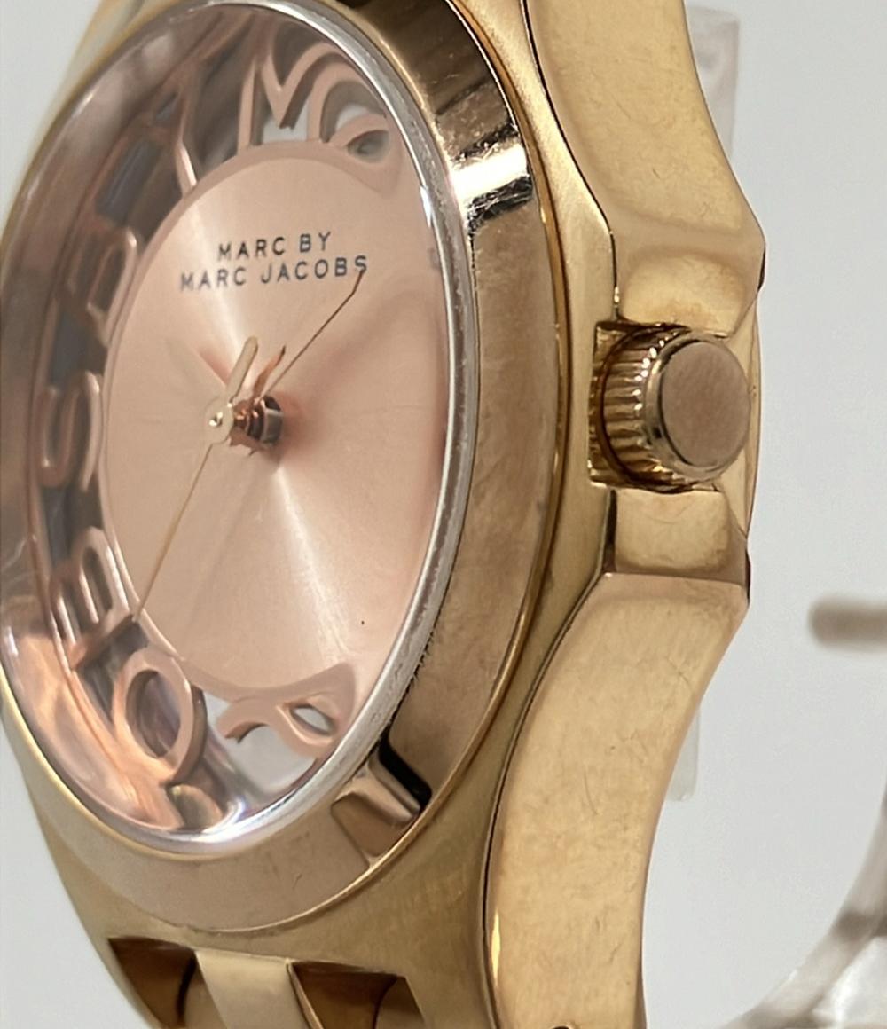 MARC BY MARC JACOBS 腕時計 クオーツ ゴールド MBM3293 レディース マークバイマークジェイコブス