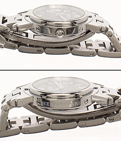 HERMES 腕時計 クオーツ ブラック CL4.210 レディース エルメス