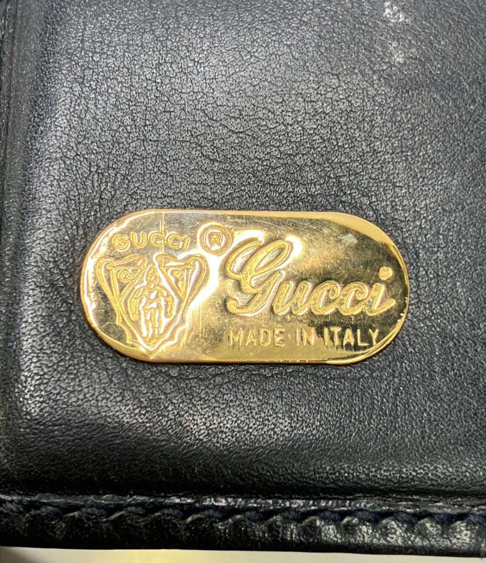 訳あり GUCCI 二つ折り財布 がま口 035•904•8683 レディース グッチ