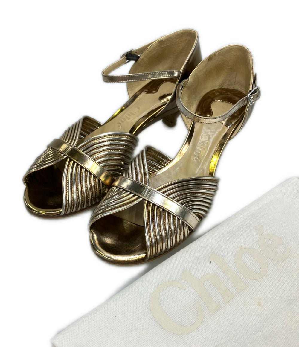 Chloe アンクルストラップサンダル レディース SIZE 37 (24.5cm) クロエ