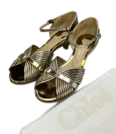 Chloe アンクルストラップサンダル レディース SIZE 37 (24.5cm) クロエ