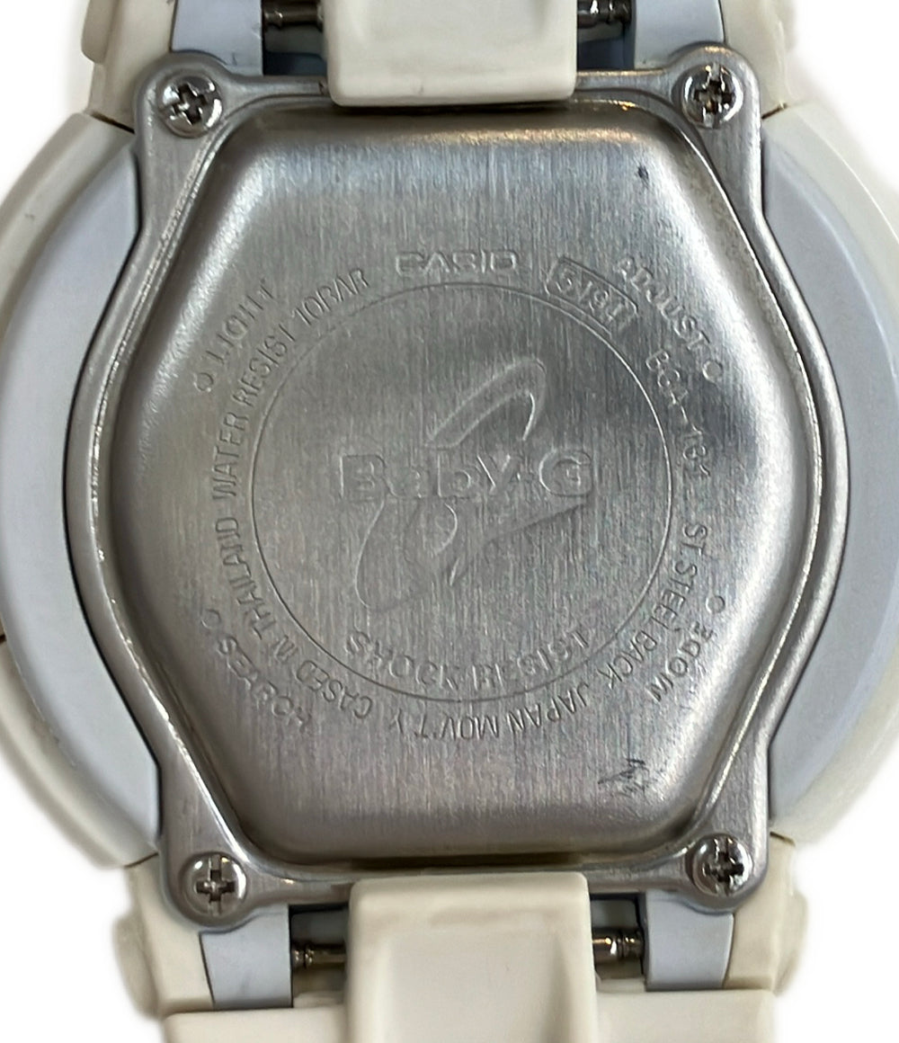 美品 CASIO 腕時計 Baby-G クオーツ ピンク BGA-131 レディース カシオ