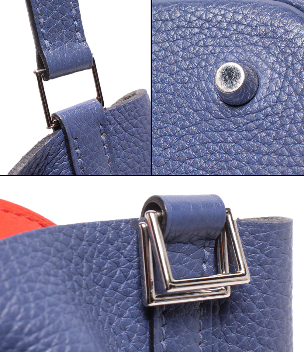 HERMES ハンドバッグ シルバー金具 C刻印 ピコタンロックMM レディース エルメス