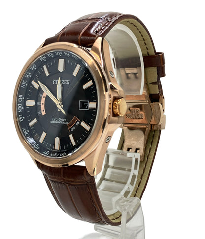 CITIZEN 腕時計 ソーラー ブラック H145-S099111 メンズ シチズン