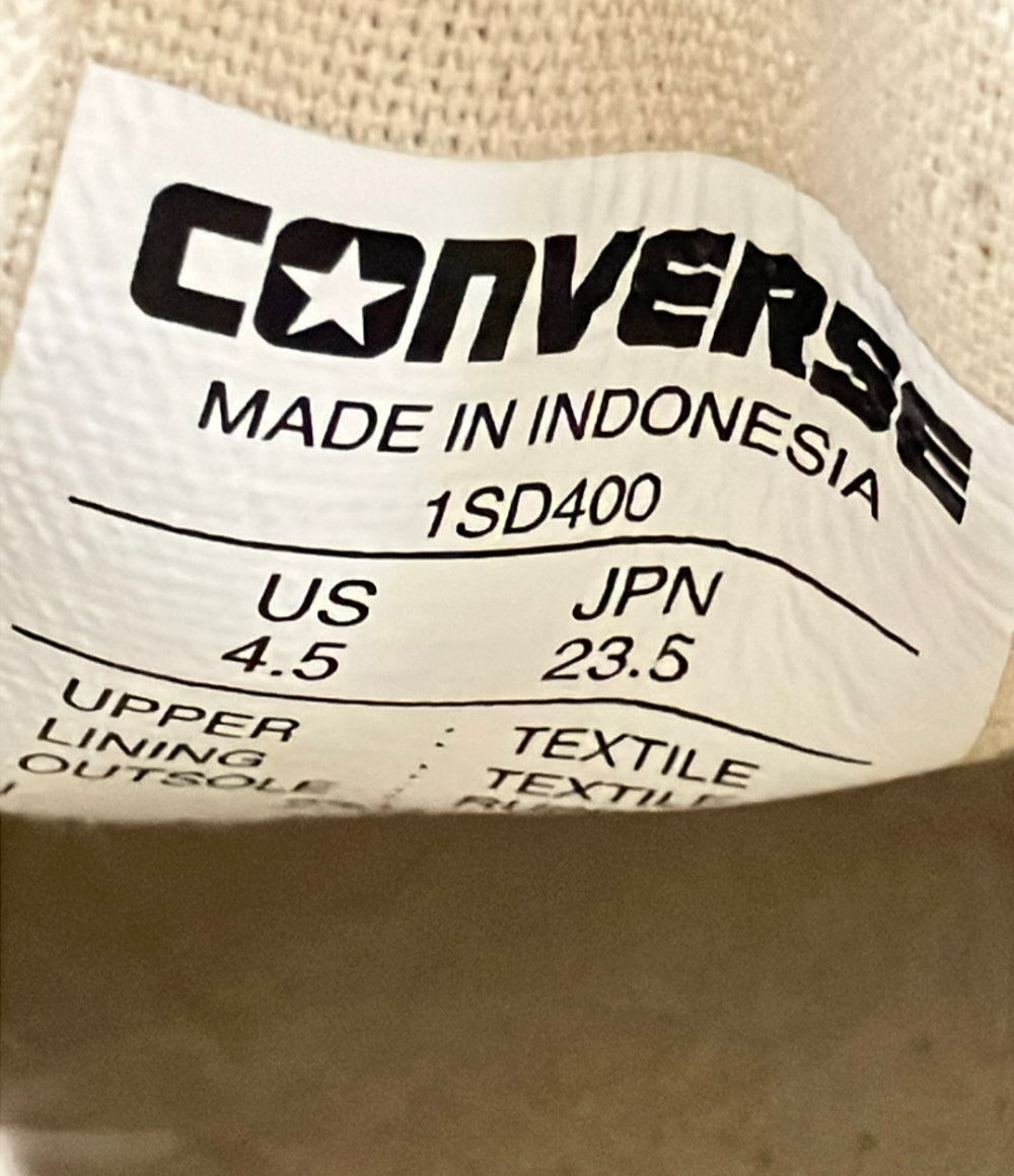 CONVERSE ハイカットスニーカー 厚底 レディース SIZE 23.5 コンバース