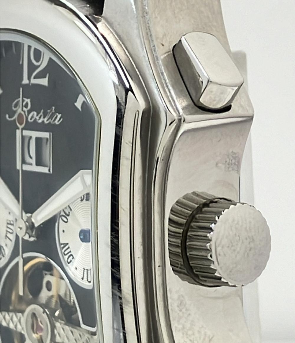 BOSTA 腕時計 自動巻き ブラック BA-007 メンズ ボスタ – Rehello by