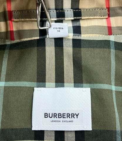 美品 BURBERRY LONDON チェックコート KEMPTON SHORT COAT レディース SIZE 36 (S) バーバリーロンドン
