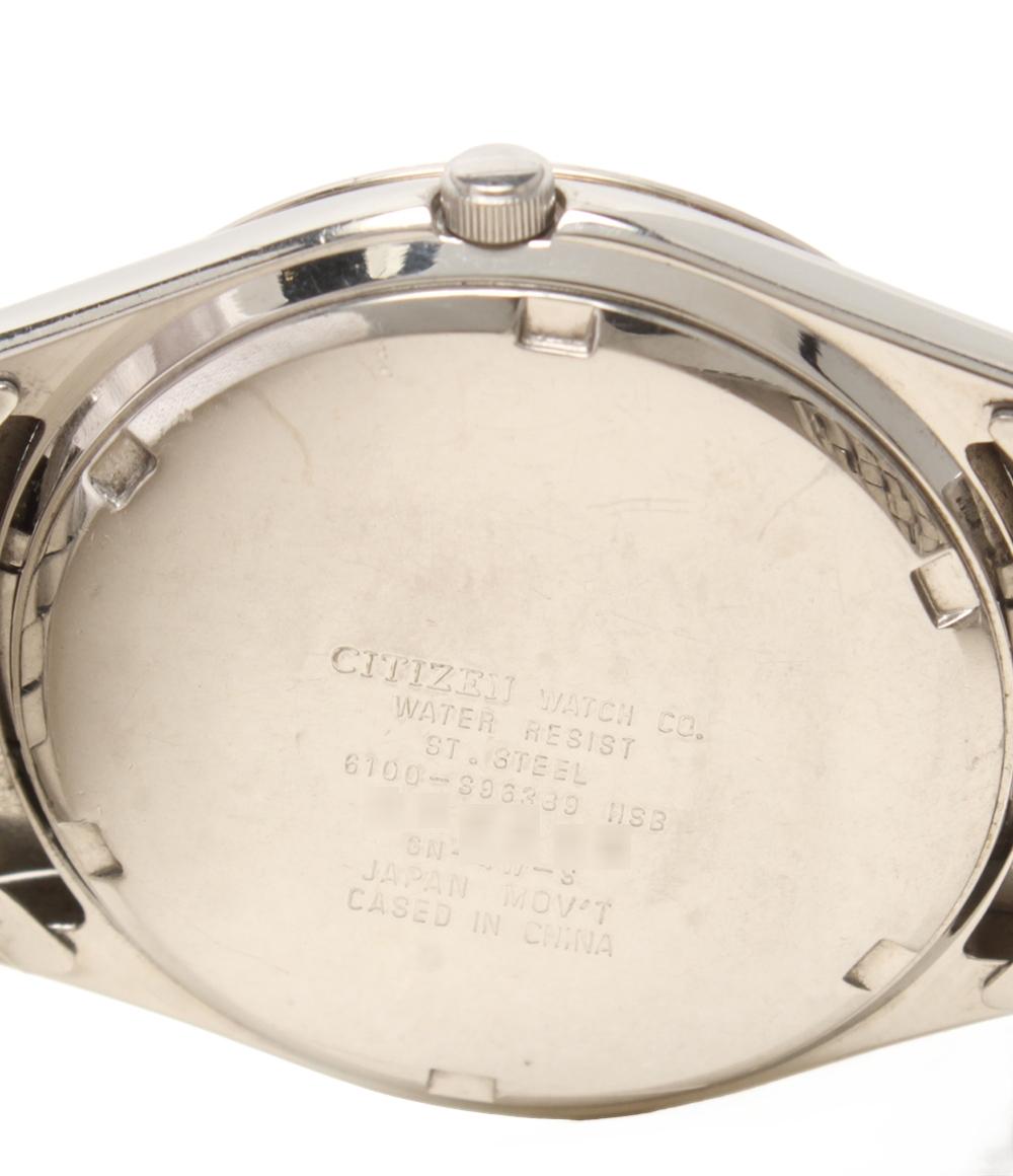 CITIZEN 腕時計 クオーツ 6199-S96389 メンズ シチズン