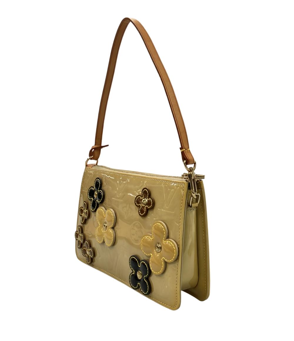 LOUIS VUITTON ハンドバッグ モノグラム ヴェルニ フラワー
