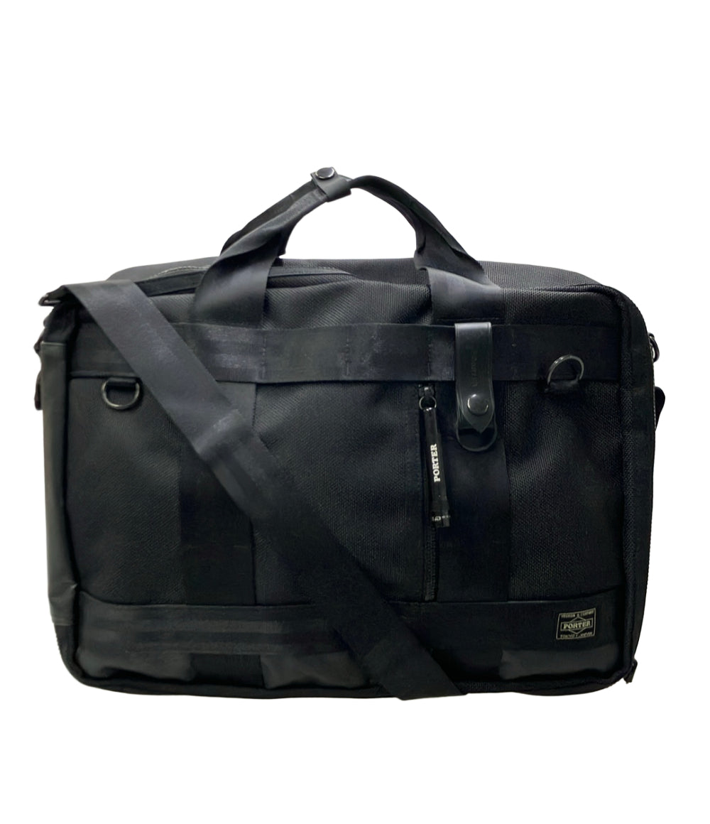 美品 PORTER ブリーフケース ショルダーバッグ リュック 3WAY 斜め掛け メンズ ポーター