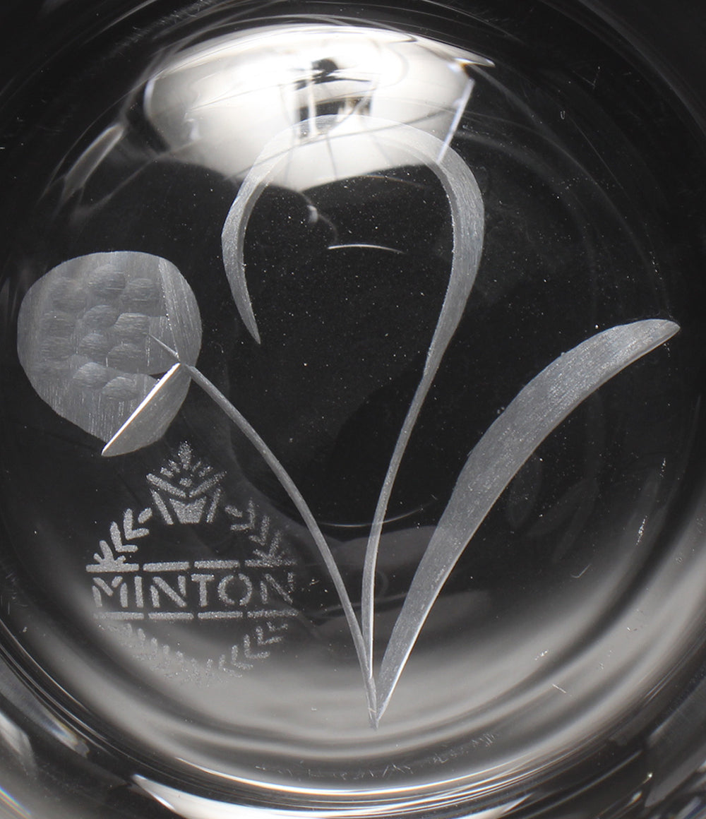 美品 Minton グラス タンブラー 2点セット ペア ヴィクトリアストロベリー ミントン