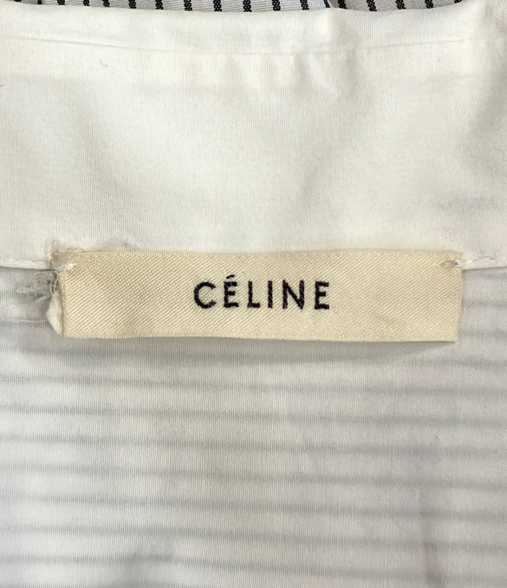 CELINE ストライプ シャツ 2 0195 / 3823 レディース SIZE 42 セリーヌ