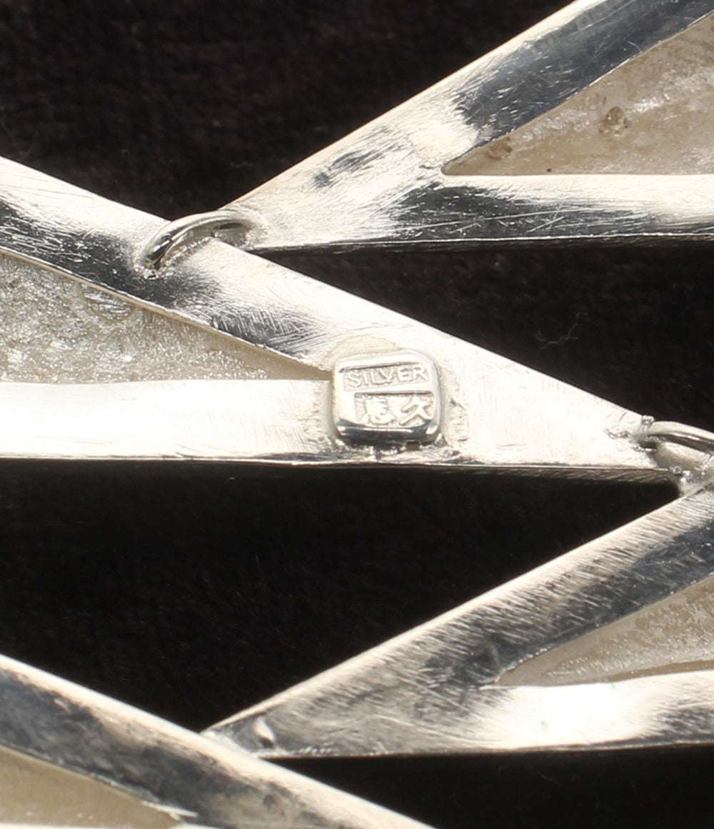 恵久 ブローチ SV パール レディース