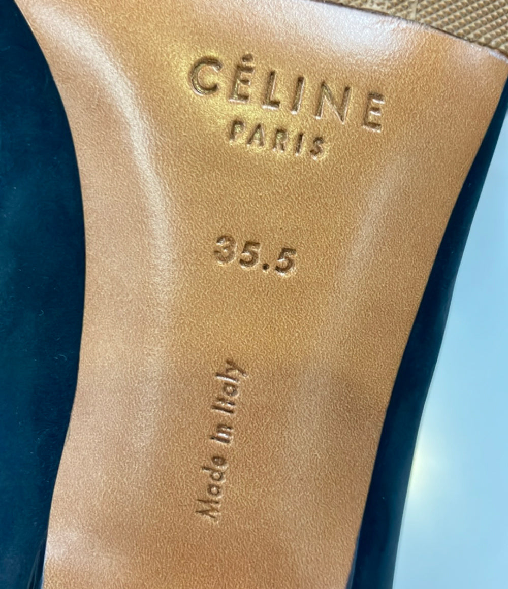 CELINE パンプス Vネック レディース SIZE 35.5 セリーヌ