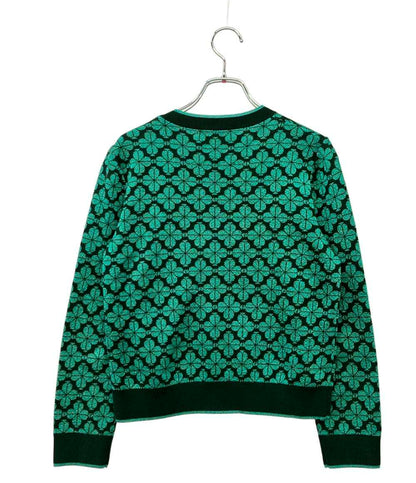 美品 ケイトスペード ニューヨーク 総柄カーディガン 長袖 レディース SIZE S kate spade NEW YORK