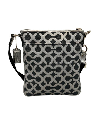 COACH ショルダーバッグ 斜め掛け オプアート レディース コーチ