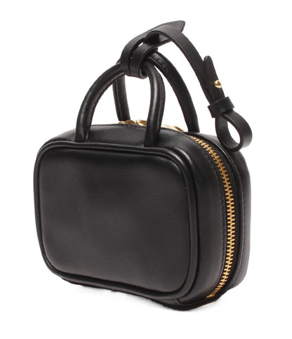 美品 Miu Miu バッグチャーム ボウ マイクロバッグ 5NR036 レディース ミュウ ミュウ