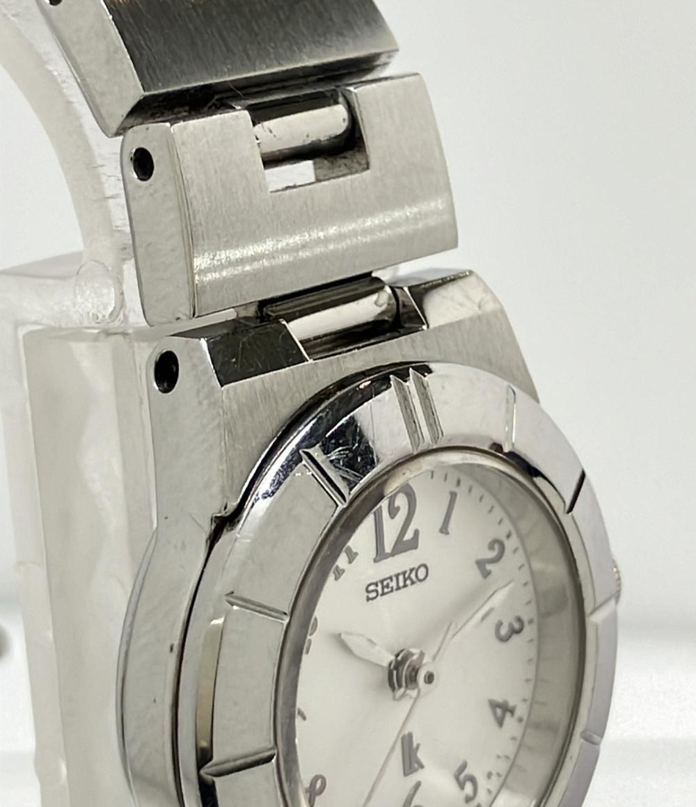 SEIKO 腕時計 lk ルキア クオーツ シルバー 4N21-1130 レディース セイコー