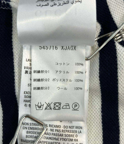 GUCCI 半袖ポロシャツ ボーダー柄 545716  XJAGX メンズ SIZE S グッチ