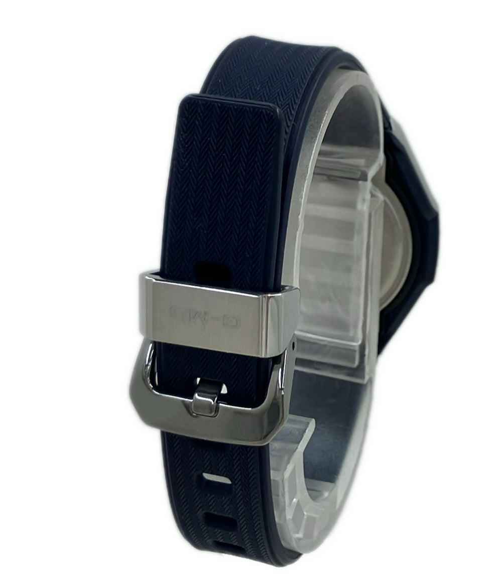 美品 CASIO 腕時計 G-MS ソーラー ネイビー MSG-W300 レディース カシオ