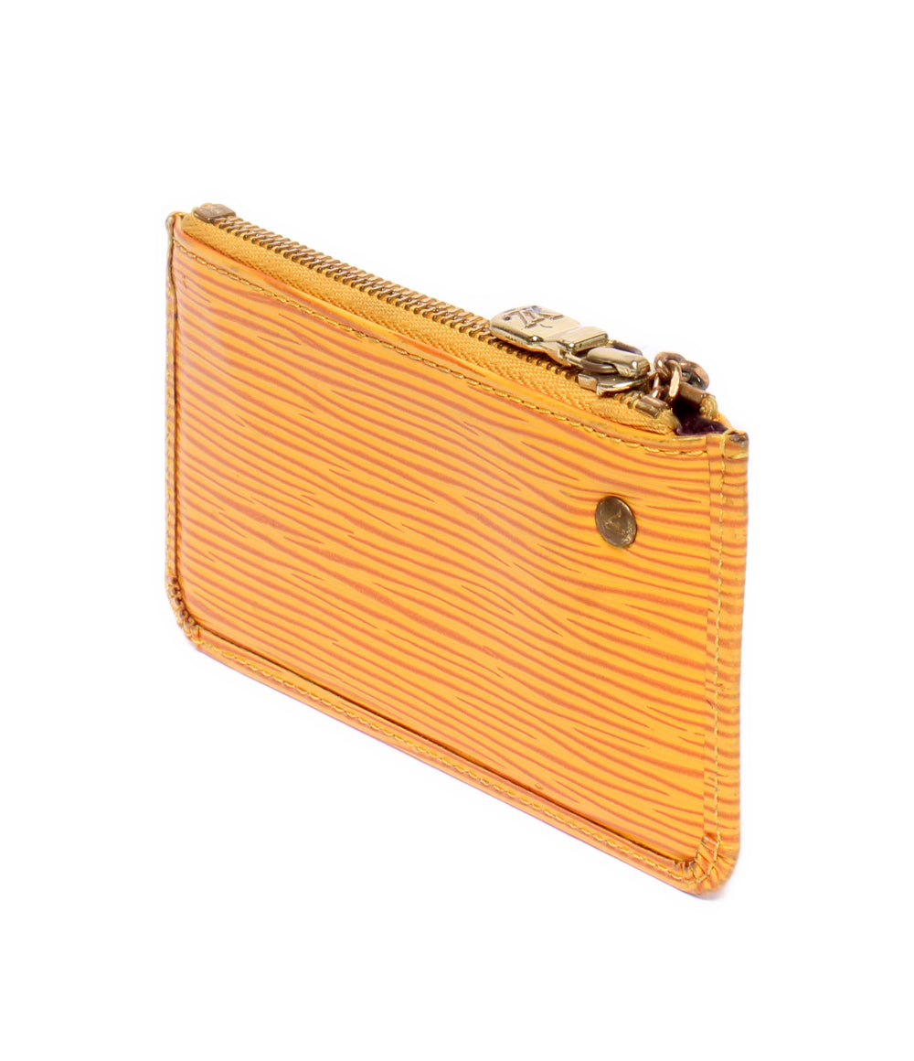 LOUIS VUITTON コインケース キーリング付き ポシェット クレ エピ M63809 レディース メンズ ルイ・ヴィトン