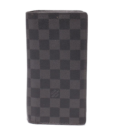 ルイ・ヴィトン 長財布 ダミエグラフィティ ポルトフォイユブラザ N62655 メンズ LOUIS VUITTON