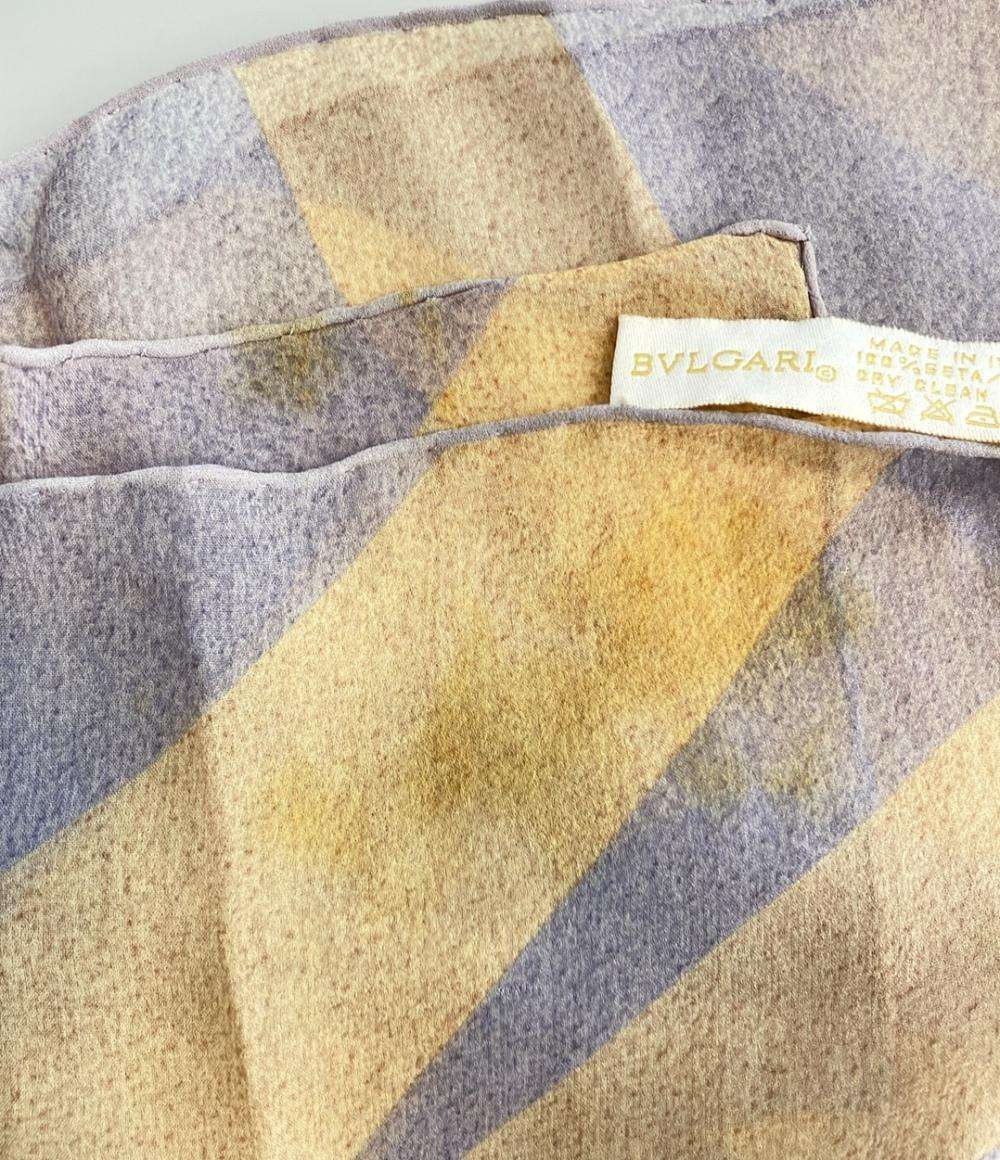 ブルガリ スカーフ シルク100% レディース BVLGARI