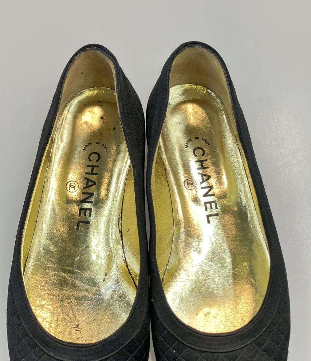 まとめ買い歓迎10%オフ！ CHANEL マトラッセ フラットシューズ CHANEL フラットパンプス マトラッセ レディース SIZE 37 (24cm