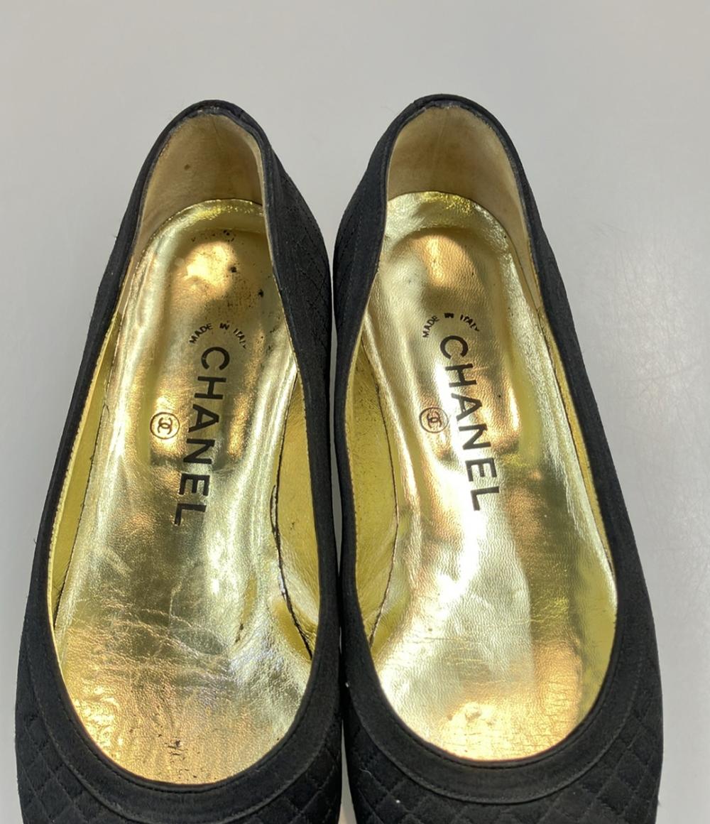 CHANEL フラットパンプス マトラッセ レディース SIZE 37 (24cm) シャネル
