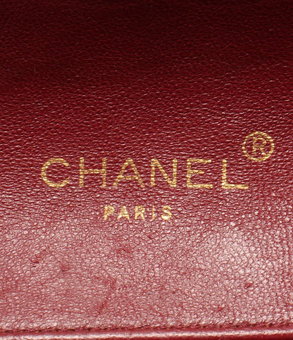 訳あり シャネル チェーンショルダーバッグ シングルチェーン ラムスキン ゴールド金具 肩掛け マトラッセ レディース CHANEL