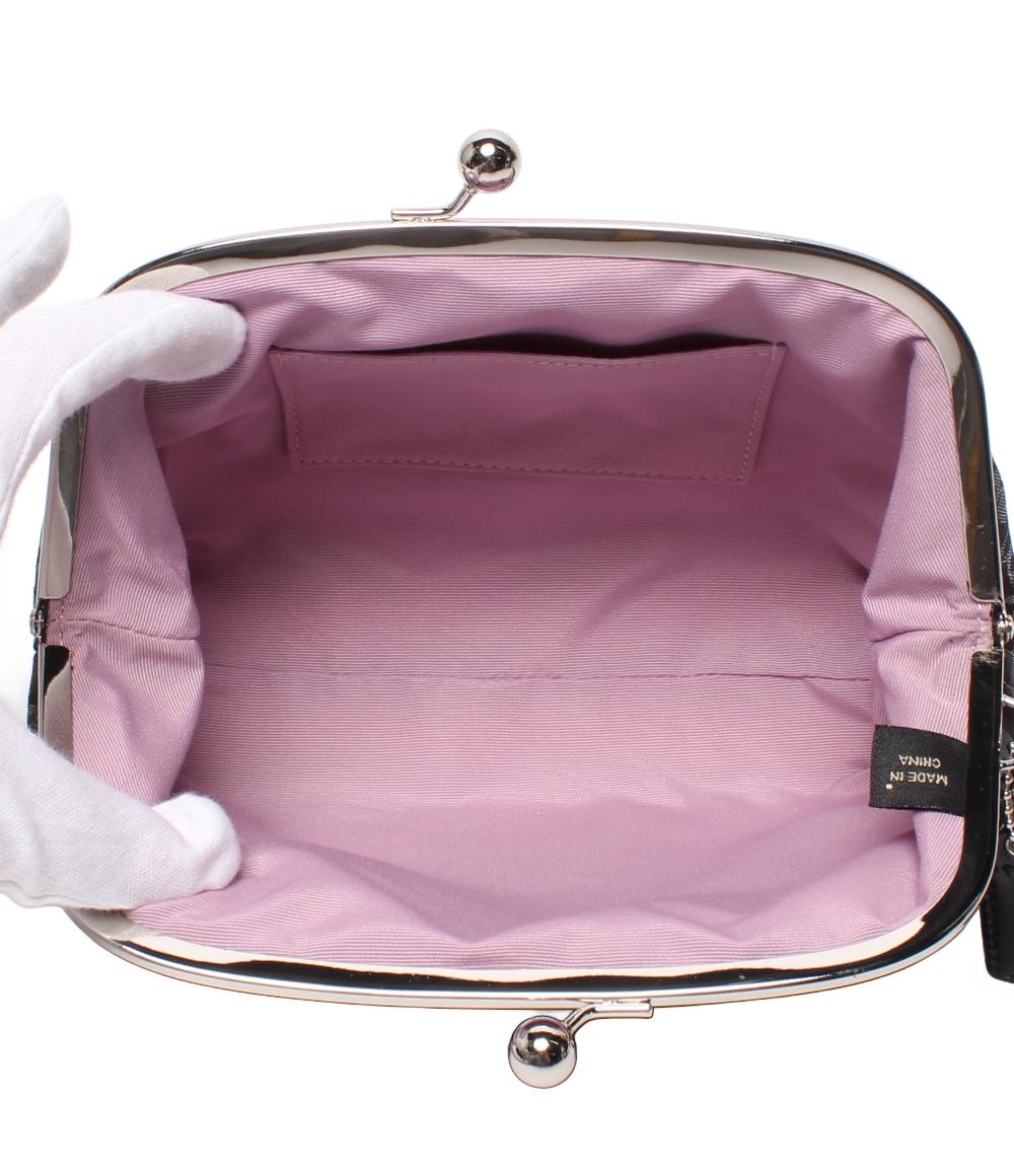 美品 COACH がま口ポーチ レディース コーチ