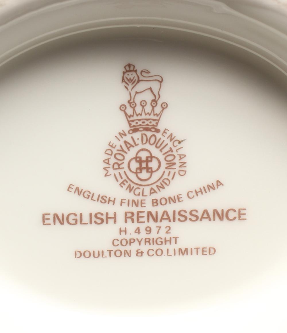 ロイヤルドルトン シュガーポット クリーマー 2点セット イングリッシュルネッサンス Royal Doulton