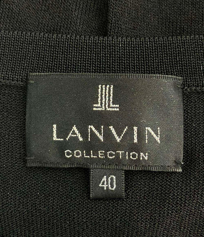 ランバン コレクション 半袖 ローズニット レディース SIZE 40 LANVIN COLLECTION