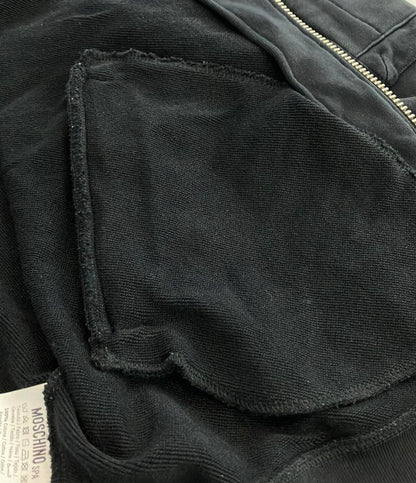 美品 モスキーノ ジップアップスウェット レディース SIZE 50 (XL) MOSCHINO