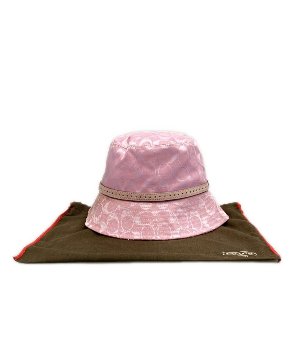 COACH バケットハット シグネチャー レディース SIZE S コーチ