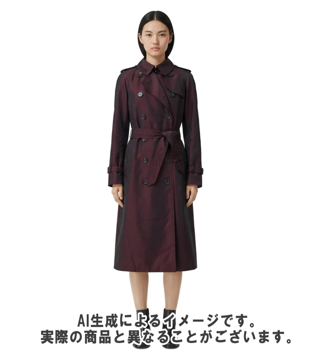 Aquascutum トレンチコート クラブチェック柄 レディース SIZE 10 (L) アクアスキュータム