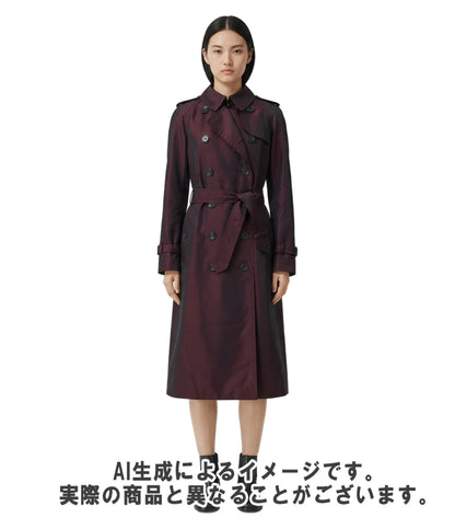 Aquascutum トレンチコート クラブチェック柄 レディース SIZE 10 (L) アクアスキュータム