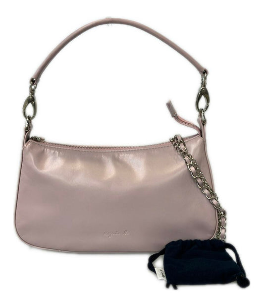 アニエスベーボヤージュ 2way ハンドバッグ ショルダーバッグ チェーン レディース Agnes b. VOYAGE